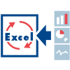 Excelで大容量データを一括ダウンロード。